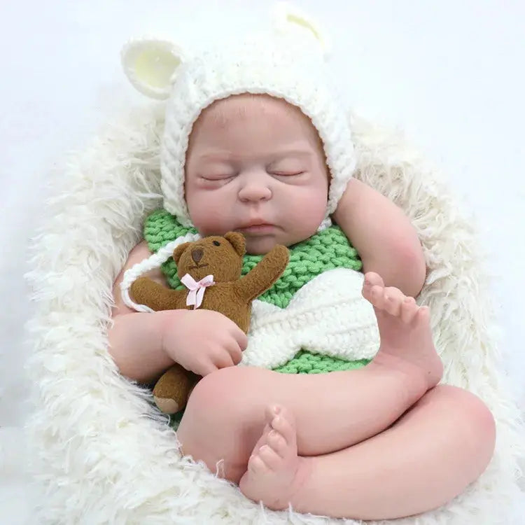 Soft Silicon Reborn Dolls Baby Toy Full Body Silicone Reborn Dolls Kits Silicone Doll Baby lifelikesiliconereborns.com
