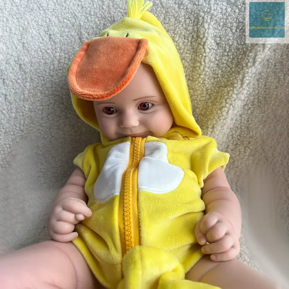 Soft Stretchy Blank Silicone Doll 50CM 20" Reborn Baby Chubby Unpainted Newborn Girl Maddie Paint by yourself lifelikesiliconereborns.com