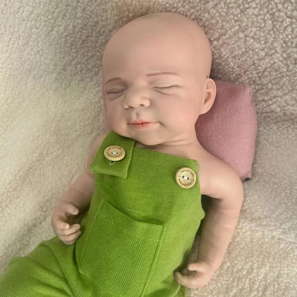 Ultra-Realistic Silicone Reborn Dolls African Baby Girl/Boy 47cm Flexible Body Lifelike Expressions for Kids Toy Christmas Gift lifelikesiliconereborns.com