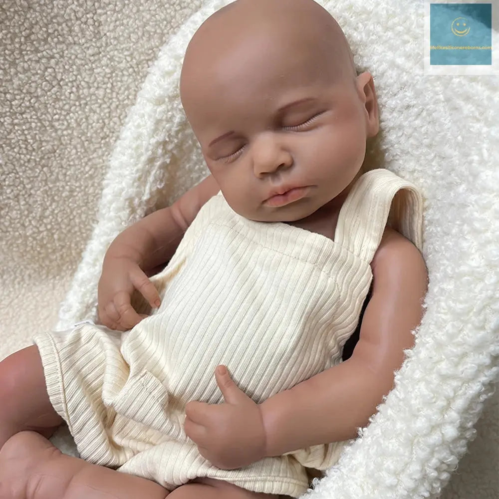 Unpainted Flexible Silicone Reborn Doll Blank 50cm Baby Girl/Boy Realistic Skin Designed for Painter Artist Collectibles lifelikesiliconereborns.com