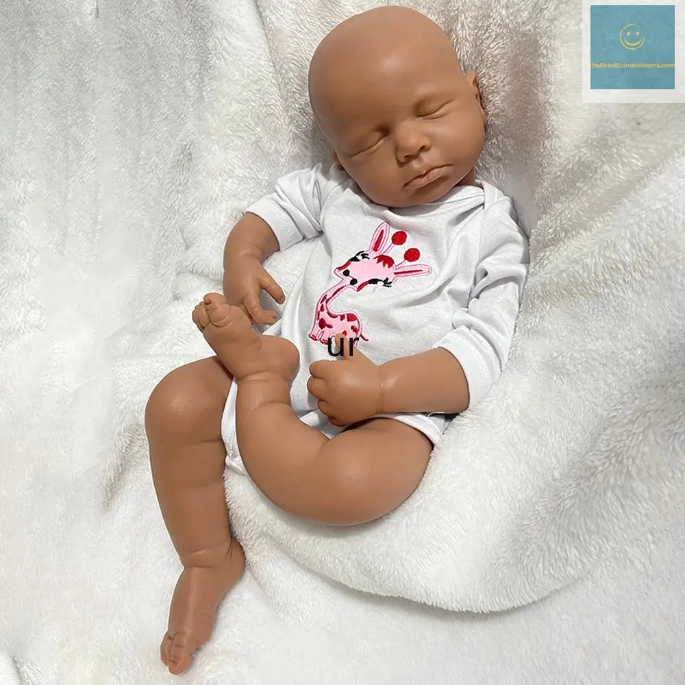 Unpainted Flexible Silicone Reborn Doll Blank 50cm Baby Girl/Boy Realistic Skin Designed for Painter Artist Collectibles lifelikesiliconereborns.com