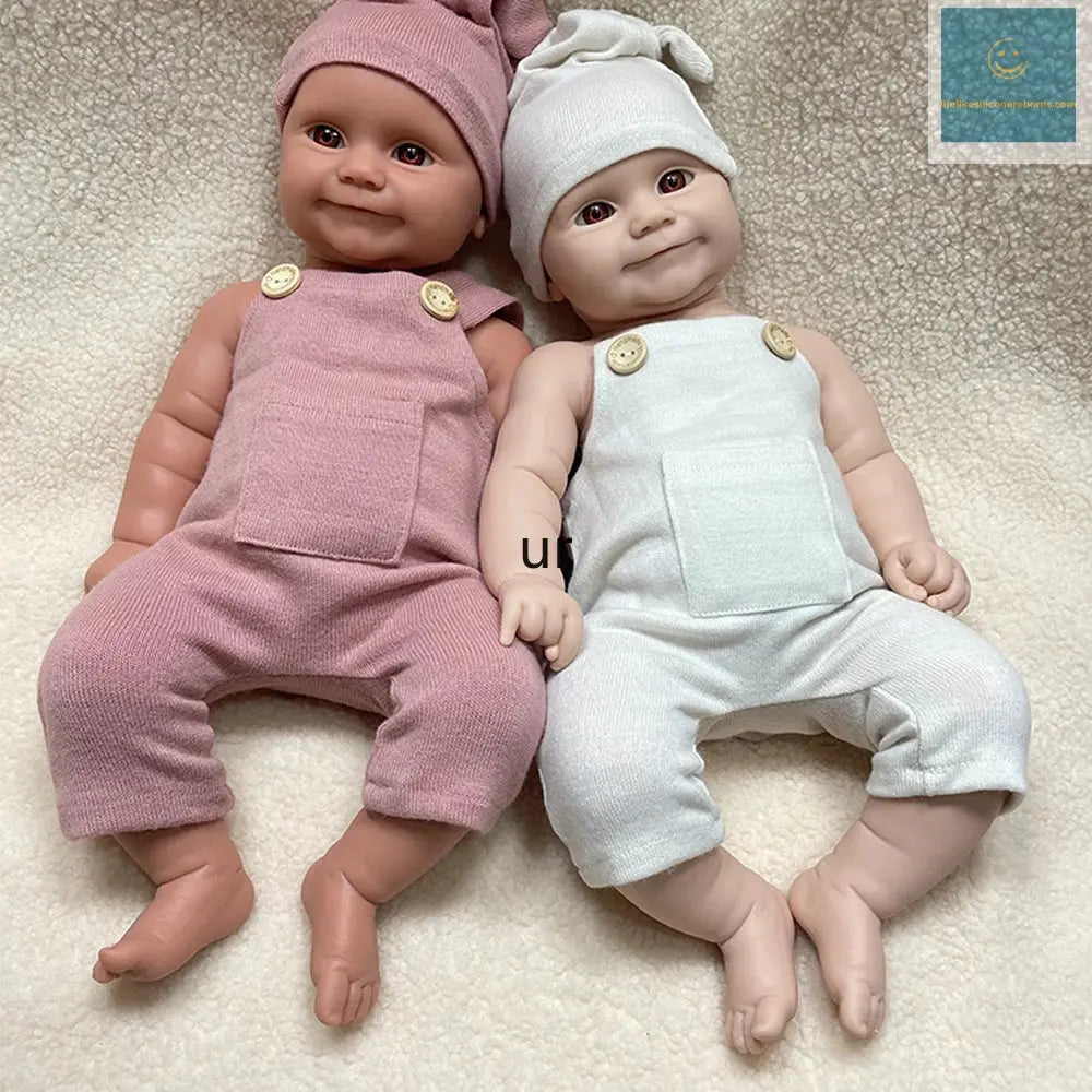 Washable 20 Inch Full Body Realistic Silicone Reborn Baby Doll Lifelike Infant African Smile Girl Artist Collectible lifelikesiliconereborns.com