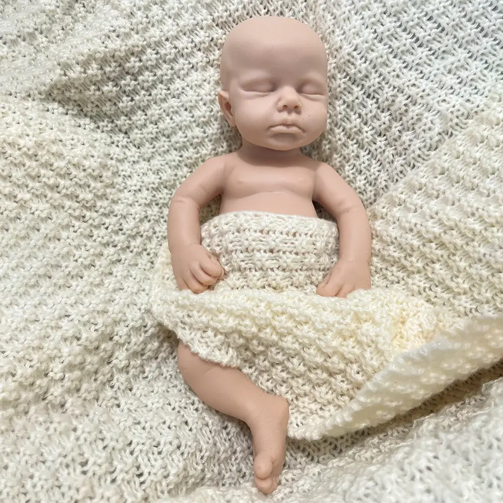 differnt months 2 Babies Artist Painted Collector Small 31Cm Newborn Baby Girl And Large 50Cm Full Silicone Reborn Dolls Loulou lifelikesiliconereborns.com