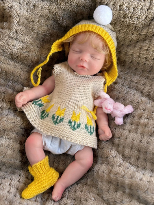 1 PC 10inch Open Mouth Reborn Silicone Girl With Rooted Hair Waterproof Newborn Baby Girl Lifelike Painted Realistic Doll Toy lifelikesiliconereborns.com