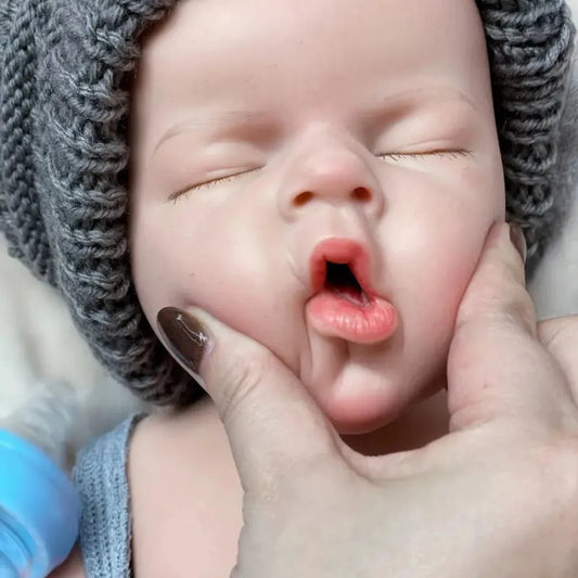 1 PC 20 Inch Can Drink&Pee Full Silicone Girl Baby Doll Handmade Bebe Newborn Doll For Children Birthday Gifts lifelikesiliconereborns.com