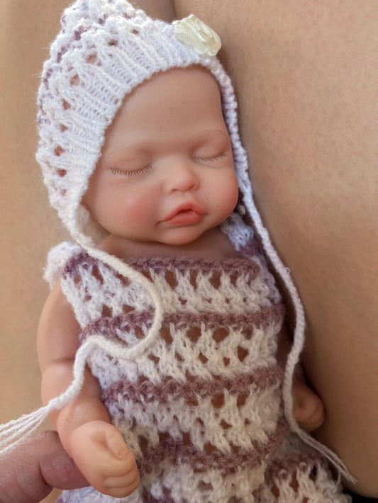 1 Pc 10 Inch Full Body Silicone Bebe Reborn Girl Doll Handmade Lifelike Newborn Baby Doll For Children Birthday Gifts lifelikesiliconereborns.com