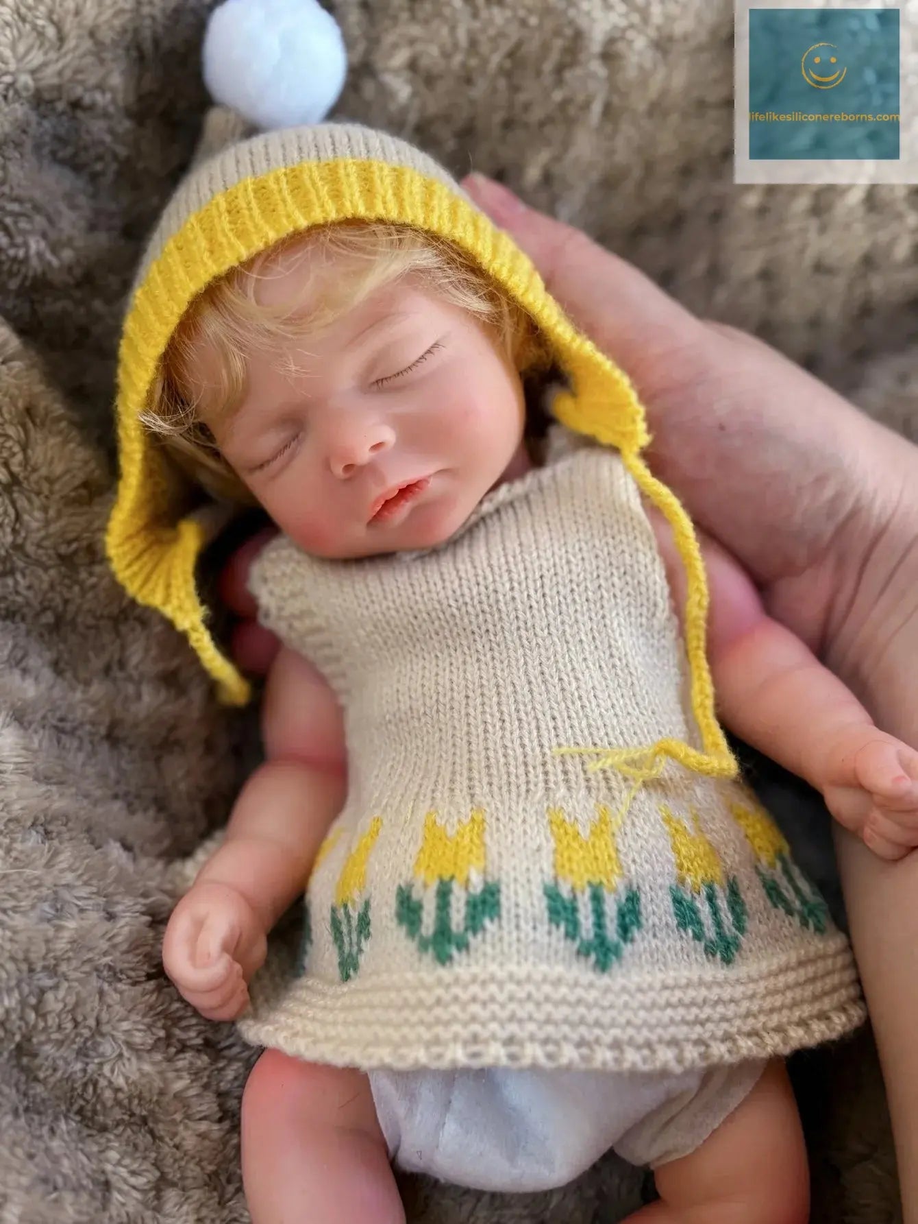 10 Inch 25Cm Sam Silicone Reborn Doll Soft Touch Newborn Baby Girl Handmade Bebe Reborn Baby - lifelikesiliconereborns.com