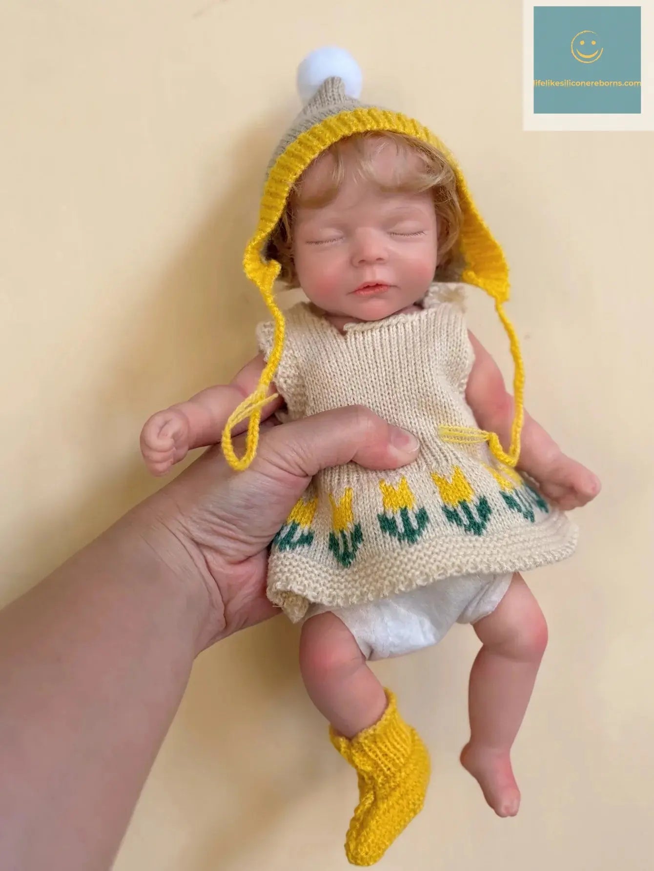 10 Inch 25Cm Sam Silicone Reborn Doll Soft Touch Newborn Baby Girl Handmade Bebe Reborn Baby - lifelikesiliconereborns.com