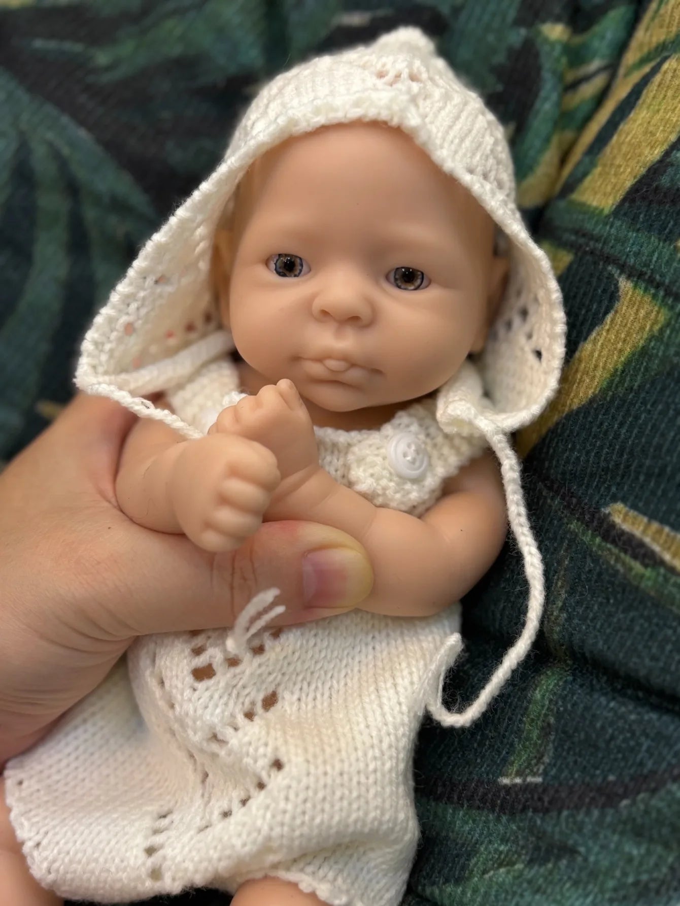 10 Inch Lifelike Full Body Silicone Reborn Baby Girl Handmade Newborn Doll Unpainted Cute Bebe Doll lifelikesiliconereborns.com