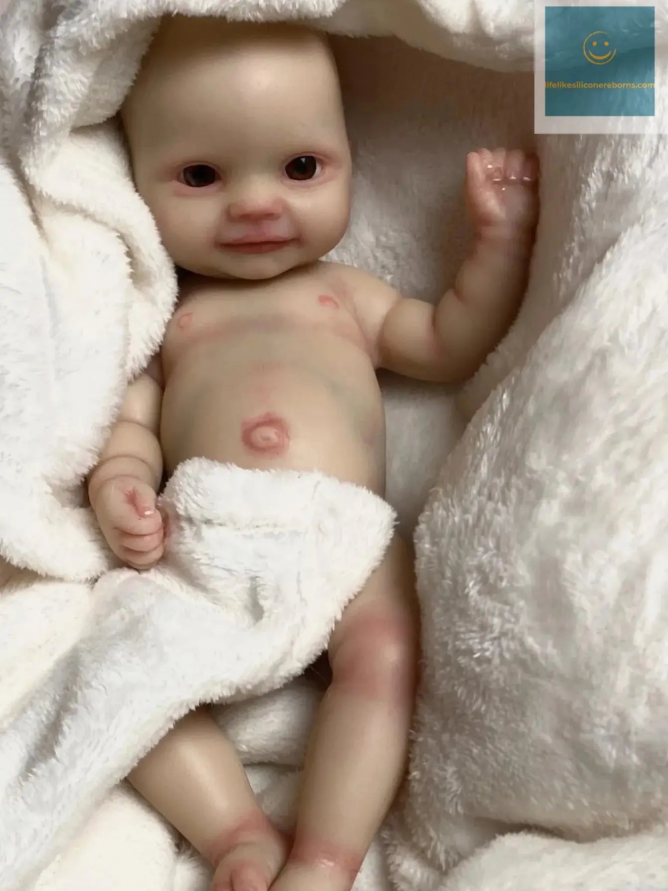 10 Inch Lifelike Maddie Silicone Bebe Newborn Baby Girl Handmade Soft Touch Reborn Baby Doll Toy For Children Birthday Gifts - lifelikesiliconereborns.com