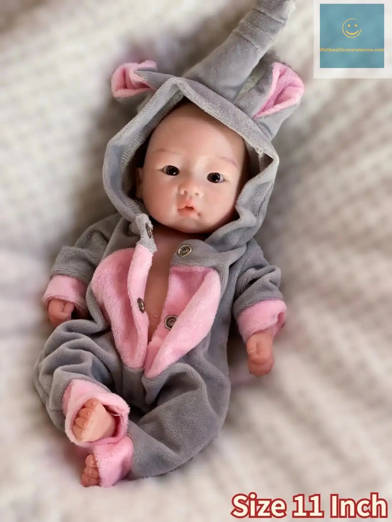 10 Inch Soft Silicone Boy Newborn Baby Doll Awake Bebe Soft Touch  Silicone Reborn Boy For Birthday Gifts - lifelikesiliconereborns.com