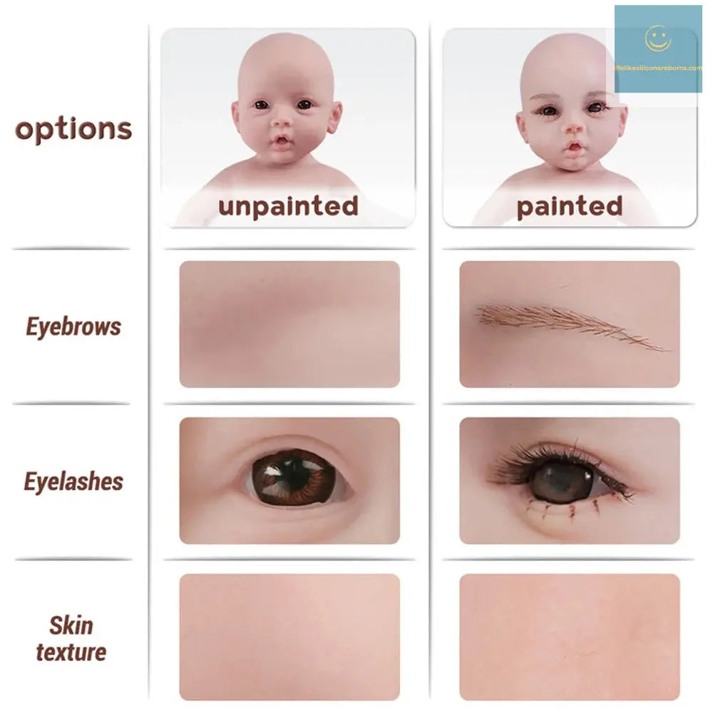 100% Handmade Silicone Reborn Dolls for Adoption and Rehoming Soft Newborn Baby Girl Collectibles Waterproof Infant Doll lifelikesiliconereborns.com