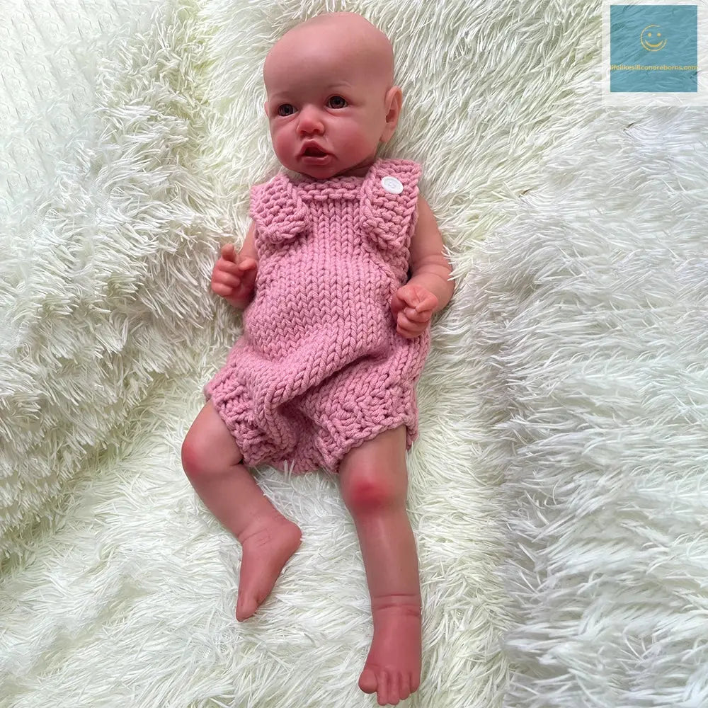 100% Siold Silicone Reborn Baby Dark African Girl 18Inch Collectibles Realistic Soft Waterproof Baby Doll Gift lifelikesiliconereborns.com