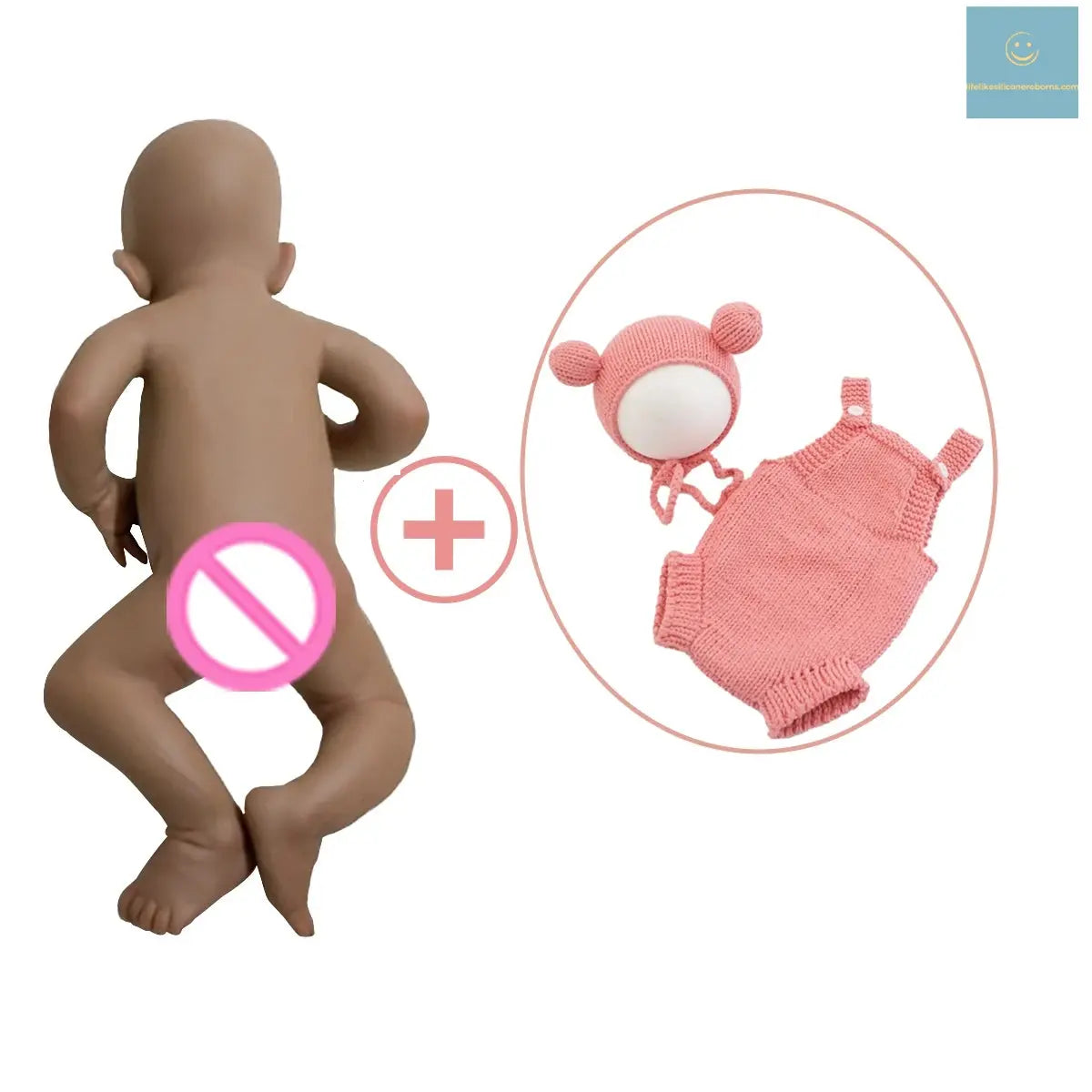 100% Siold Silicone Reborn Baby Dark African Girl 18Inch Collectibles Realistic Soft Waterproof Baby Doll Gift lifelikesiliconereborns.com