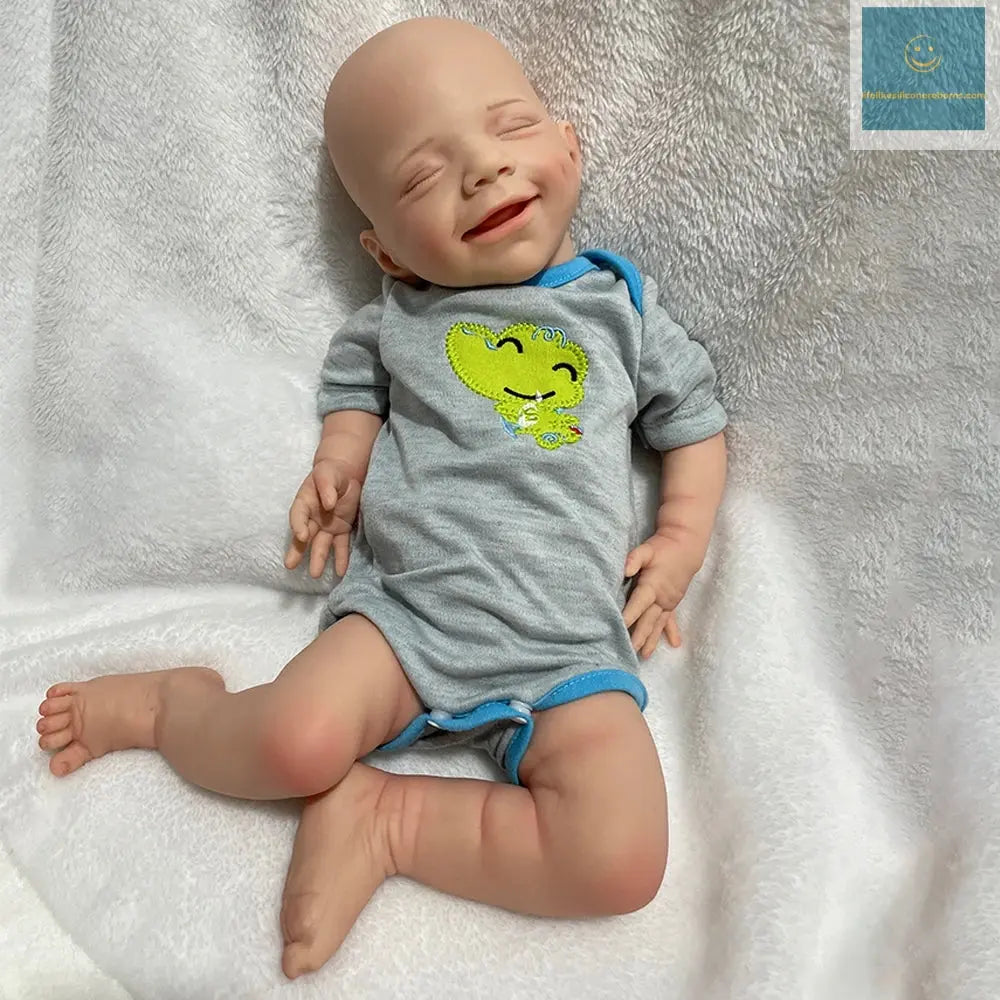 100% Whole Body Silicone Reborn Baby Girl April 45cm Floppy Washable Newborn Infant Cuddle Dolls Corpo De Silicone Birthday Gift lifelikesiliconereborns.com