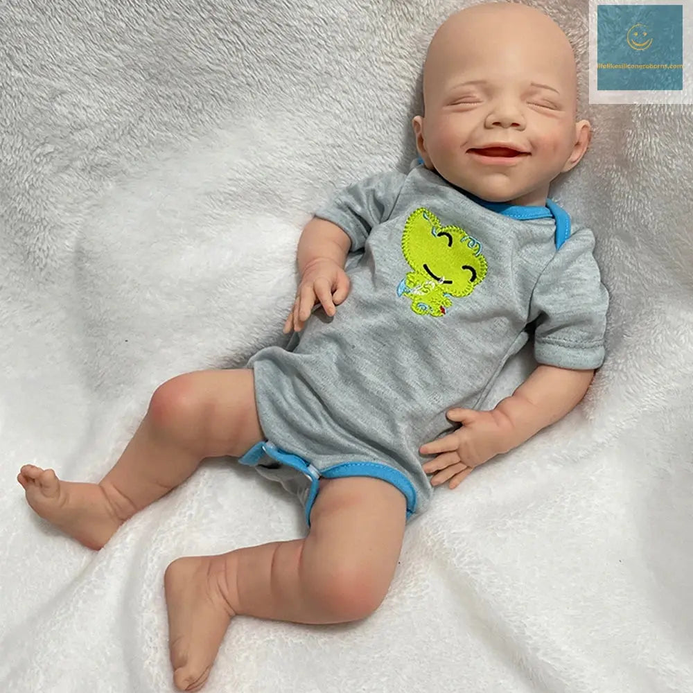 100% Whole Body Silicone Reborn Baby Girl April 45cm Floppy Washable Newborn Infant Cuddle Dolls Corpo De Silicone Birthday Gift lifelikesiliconereborns.com