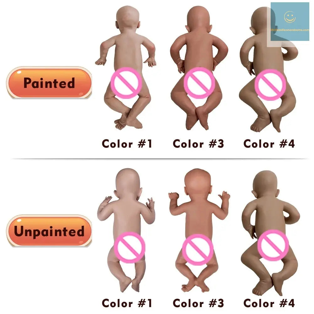 100% Whole Body Silicone Reborn Baby Girl April 45cm Floppy Washable Newborn Infant Cuddle Dolls Corpo De Silicone Birthday Gift lifelikesiliconereborns.com