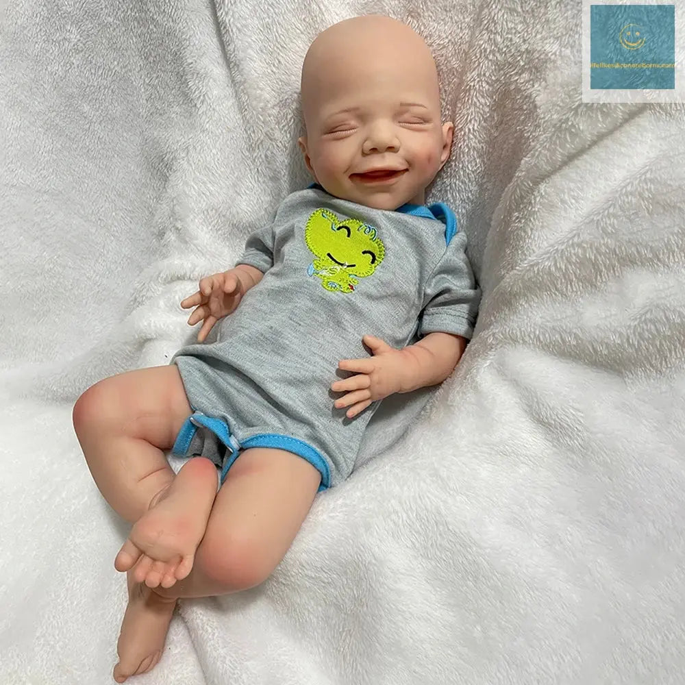 100% Whole Body Silicone Reborn Baby Girl April 45cm Floppy Washable Newborn Infant Cuddle Dolls Corpo De Silicone Birthday Gift lifelikesiliconereborns.com