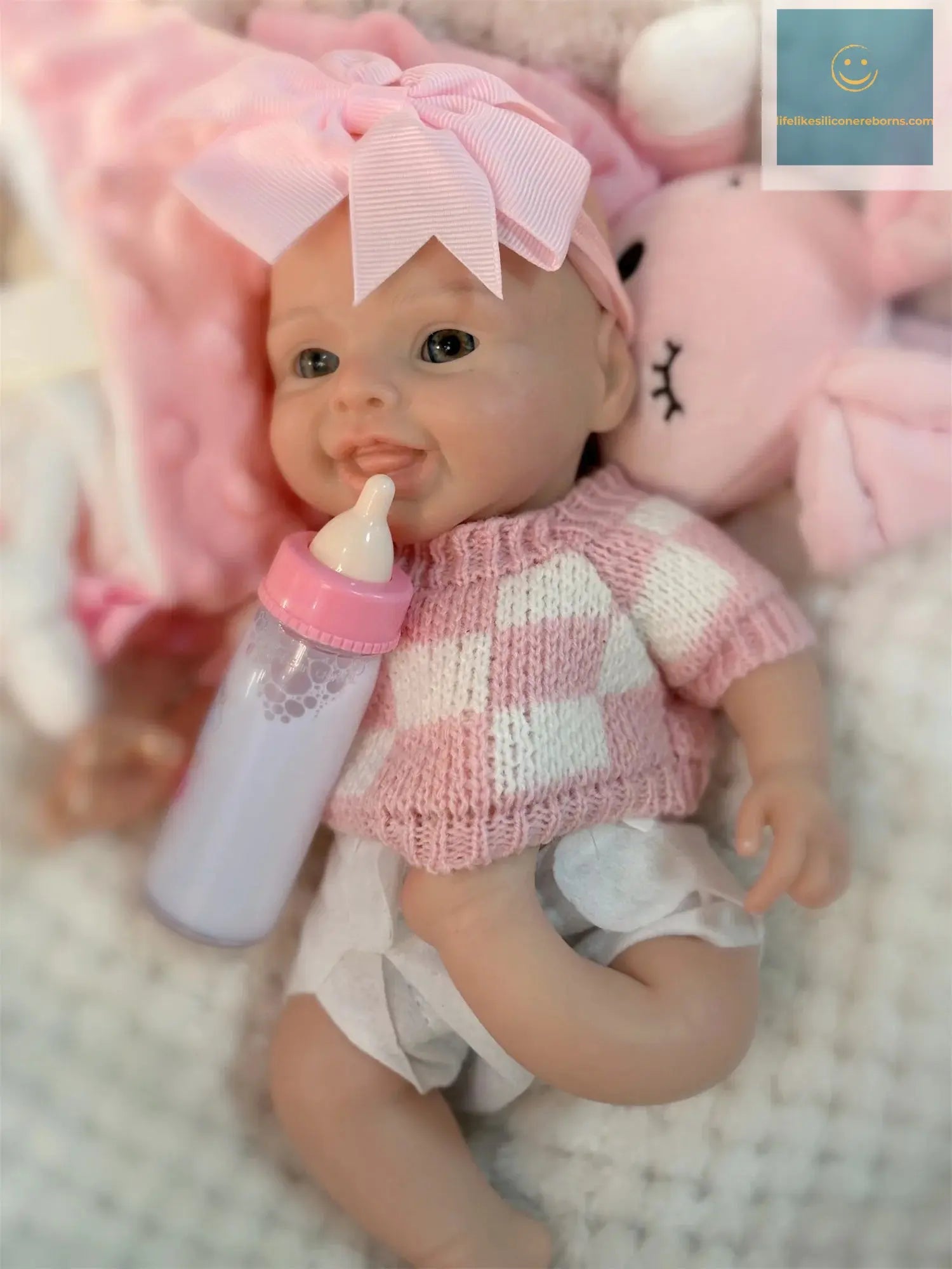 10Inch Silicone Girl Reborn Baby Dolls Painted Lifelike Full Body Soft Silicone Bebe Reborn Dolls For Kid's Christmas Gifts - lifelikesiliconereborns.com