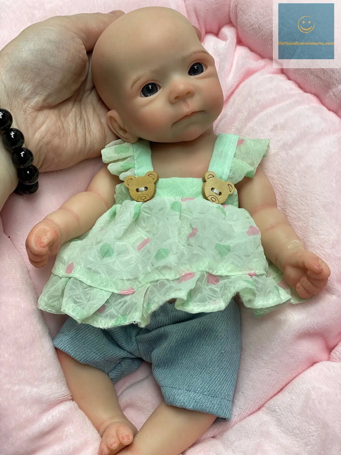 11 Styles/ 26cm Waterproof Close/Open Solid Silicone Girls With 3D Painted Skin Lifelike Real Corpo De Silicone Doll lifelikesiliconereborns.com