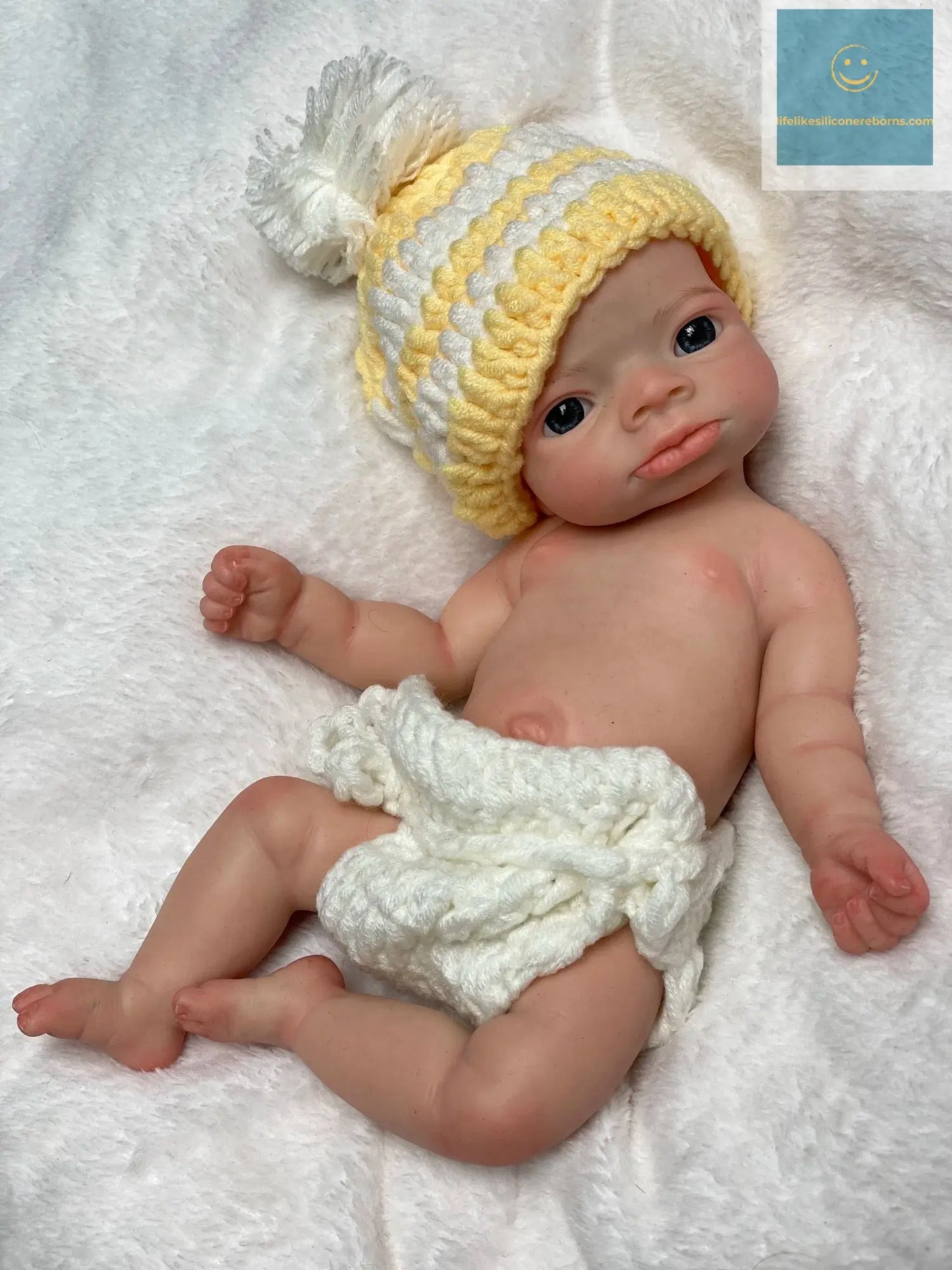 11 Styles/ 26cm Waterproof Close/Open Solid Silicone Girls With 3D Painted Skin Lifelike Real Corpo De Silicone Doll lifelikesiliconereborns.com