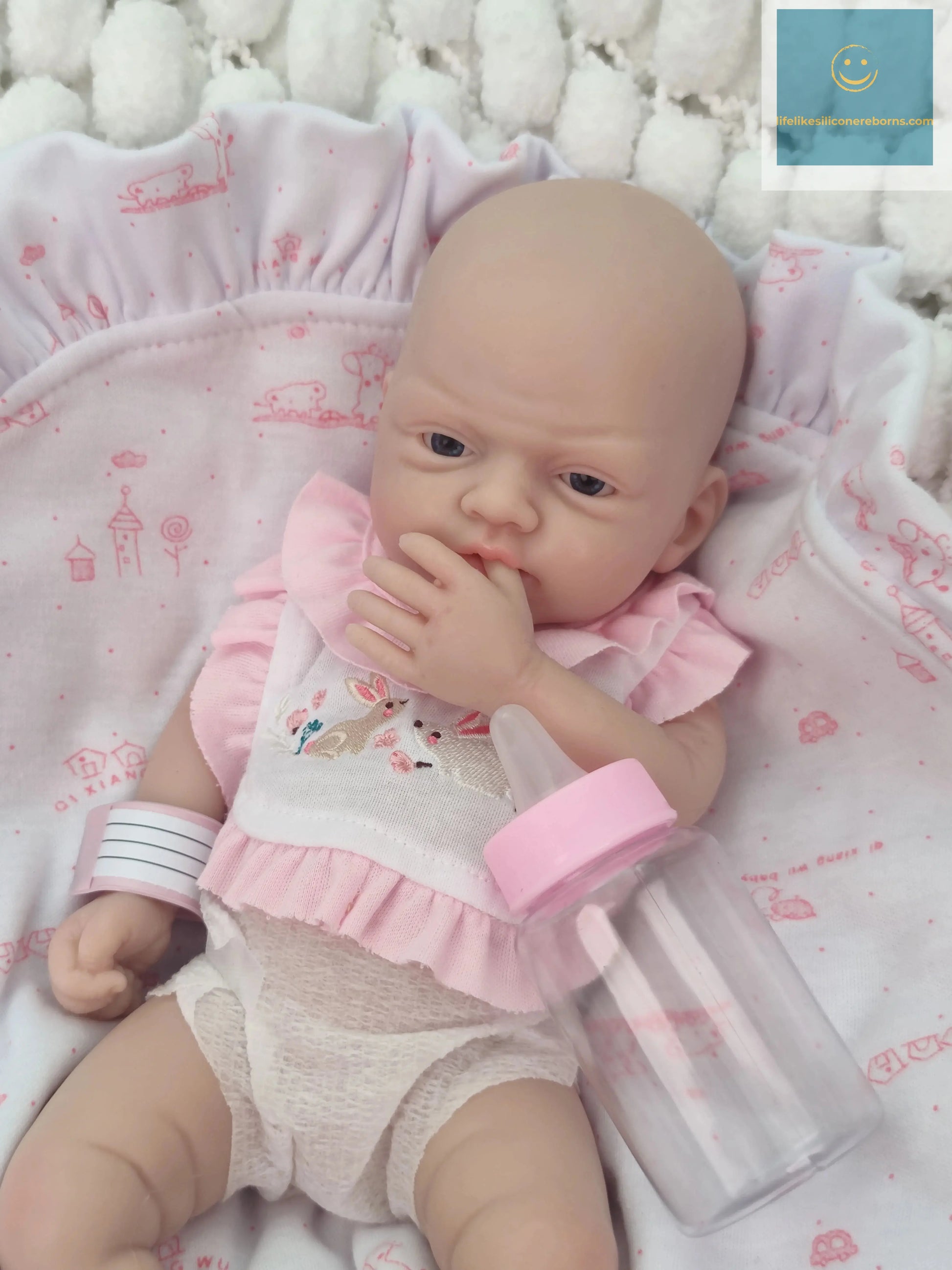 12 inches Soft Silicone Reborn Baby Doll Boy - Lifelike Miniature Babies for Children Gift lifelikesiliconereborns.com