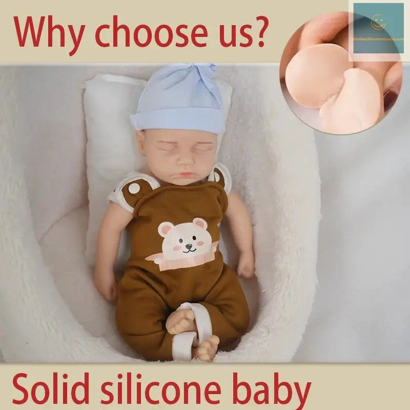 12.2 inch open full silicone rebirth baby doll, soft silicone, newborn baby, suitable for children, suitable for gifts, accompan lifelikesiliconereborns.com