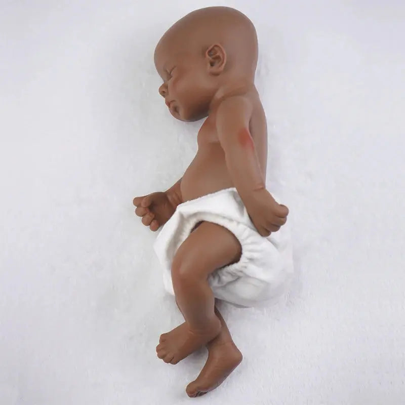 12.2inch Full Body Silicone Bebe Reborn Girl"Coco"Dolls Boy“Isaac” Doll Soft Lifelike Baby DIY Blank Toys lifelikesiliconereborns.com