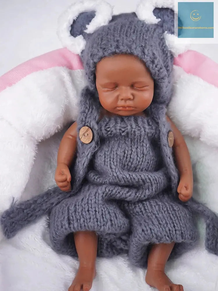12.2inch Full Body Silicone Bebe Reborn Girl"Coco"Dolls Boy“Isaac” Doll Soft Lifelike Baby DIY Blank Toys lifelikesiliconereborns.com
