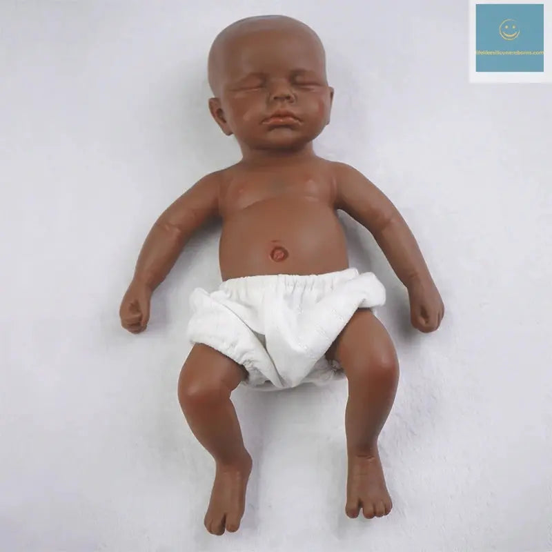 12.2inch Full Body Silicone Bebe Reborn Girl"Coco"Dolls Boy“Isaac” Doll Soft Lifelike Baby DIY Blank Toys lifelikesiliconereborns.com