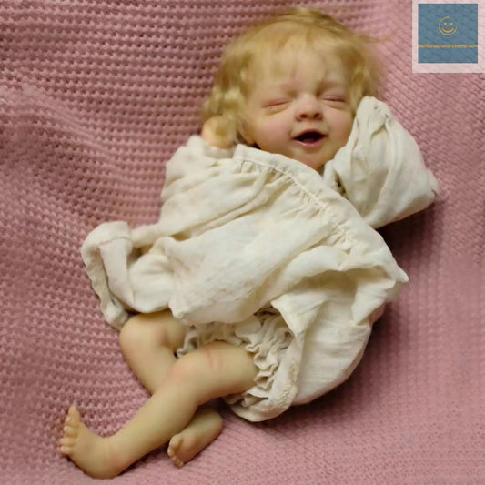 12.5Inch Bebe Reborn Salia Solid Silicone Reborn Dolls Assembled Kit Reborn De Muñecas Silicona Boneca Renascida lifelikesiliconereborns.com