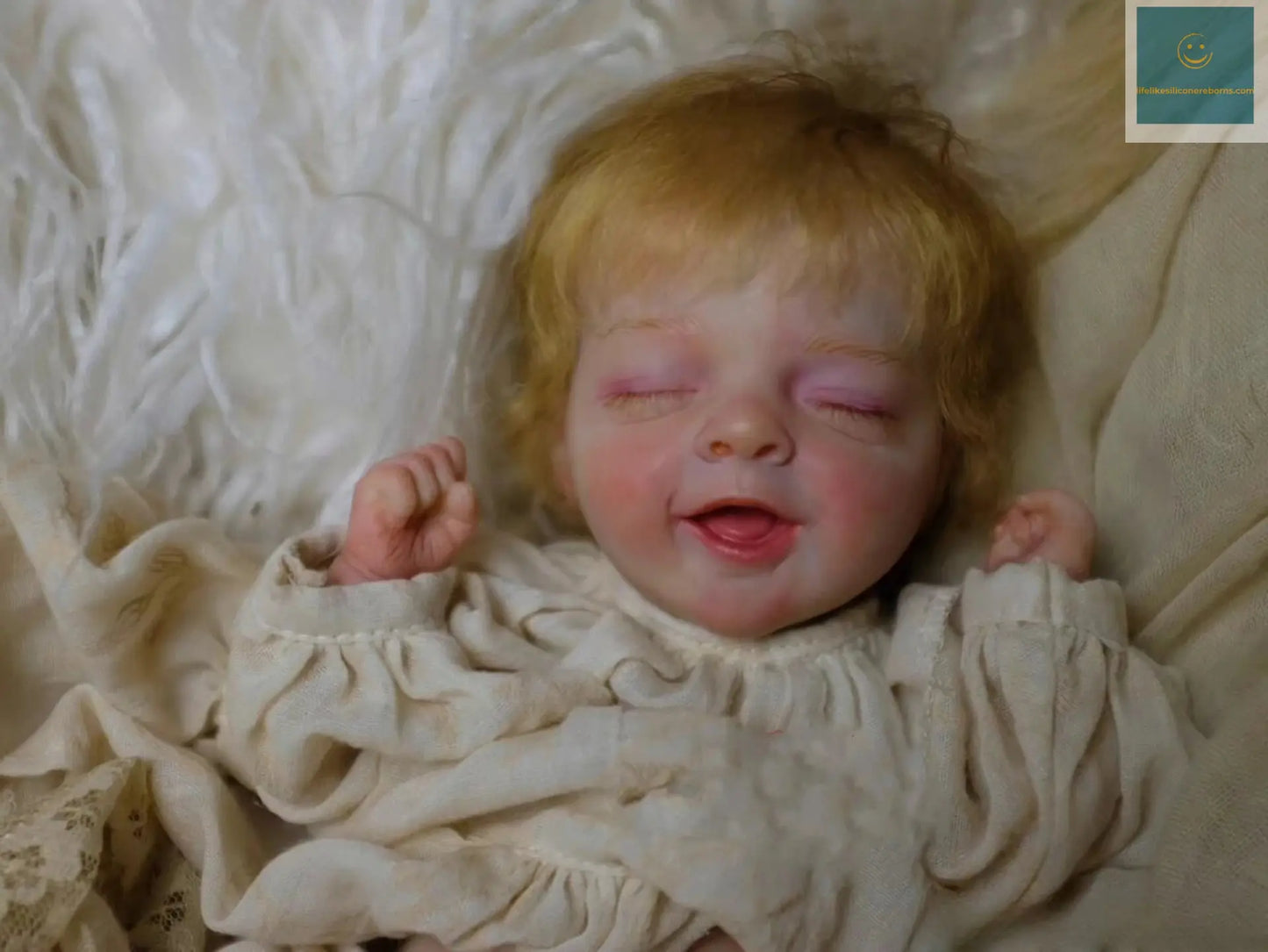 12.5Inch Bebe Reborn Salia Solid Silicone Reborn Dolls Assembled Kit Reborn De Muñecas Silicona Boneca Renascida lifelikesiliconereborns.com