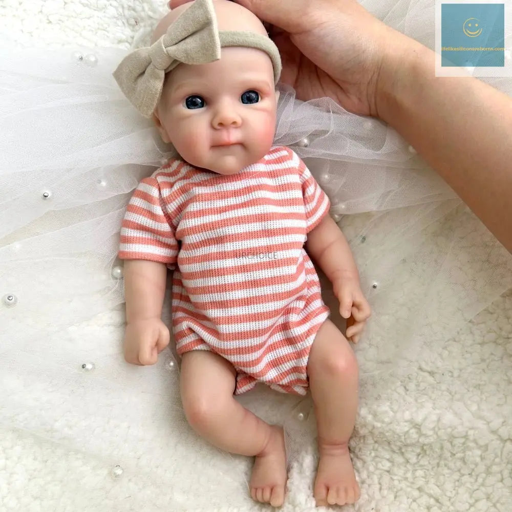12Inch 30cm Bettie Soft Touch Realistic  Silicone Reborn Doll 3D Painted Adorable Washable Newborn Bebe for Kids Toy lifelikesiliconereborns.com