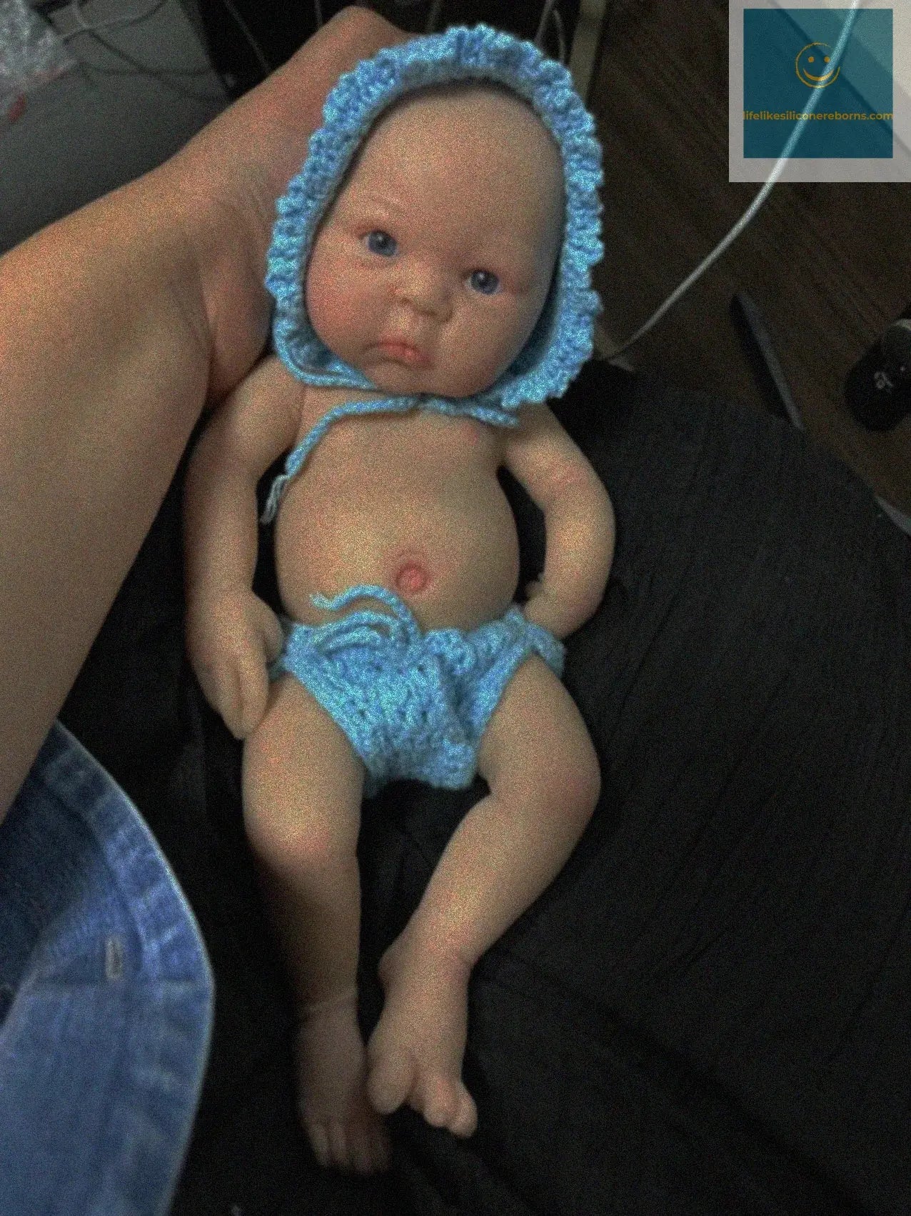 12" Micro Preemie Cute Full Body Soft Silicone Baby Doll Boy Lifelike Reborn Doll Surprise Children Anti-Stress Cuerpo Entero lifelikesiliconereborns.com