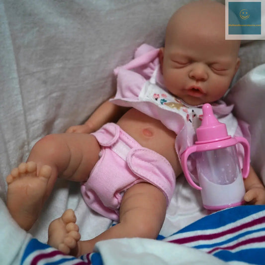 12"  Micro Preemie Full Body Silicone Baby Doll Girl "Nova" Lifelike Reborn Doll Surprice Children Anti-Stress lifelikesiliconereborns.com