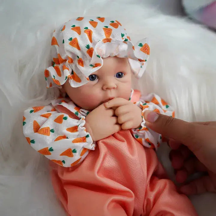 12" Micro Preemie Full Body Silicone  Baby Doll Lifelike Mini Reborn Doll Surprice Children Anti-Stress My Melody Reborn Dolls lifelikesiliconereborns.com