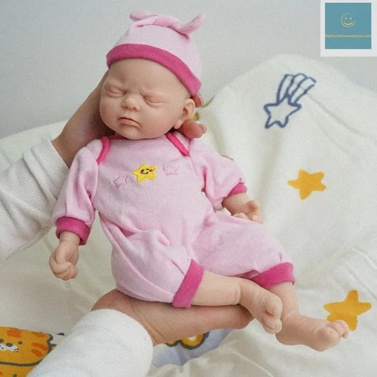 12" Micro Preemie Full Body Silicone  Baby Doll Lifelike Mini Reborn Doll Surprice Children Anti-Stress My Melody Reborn Dolls lifelikesiliconereborns.com