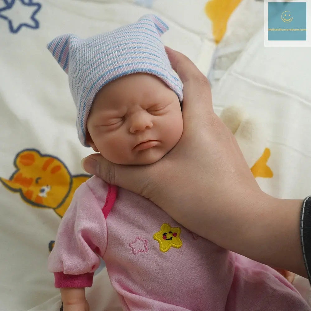 12" Micro Preemie Full Body Silicone  Baby Doll Lifelike Mini Reborn Doll Surprice Children Anti-Stress My Melody Reborn Dolls lifelikesiliconereborns.com