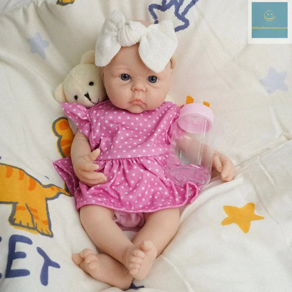 12"  Micro Preemie Full Body Silicone Baby Doll  Lifelike Reborn Doll Surprice Children Anti-Stress lifelikesiliconereborns.com