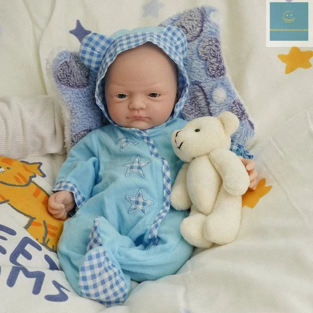 12"  Micro Preemie Full Body Silicone Baby Doll  Lifelike Reborn Doll Surprice Children Anti-Stress lifelikesiliconereborns.com
