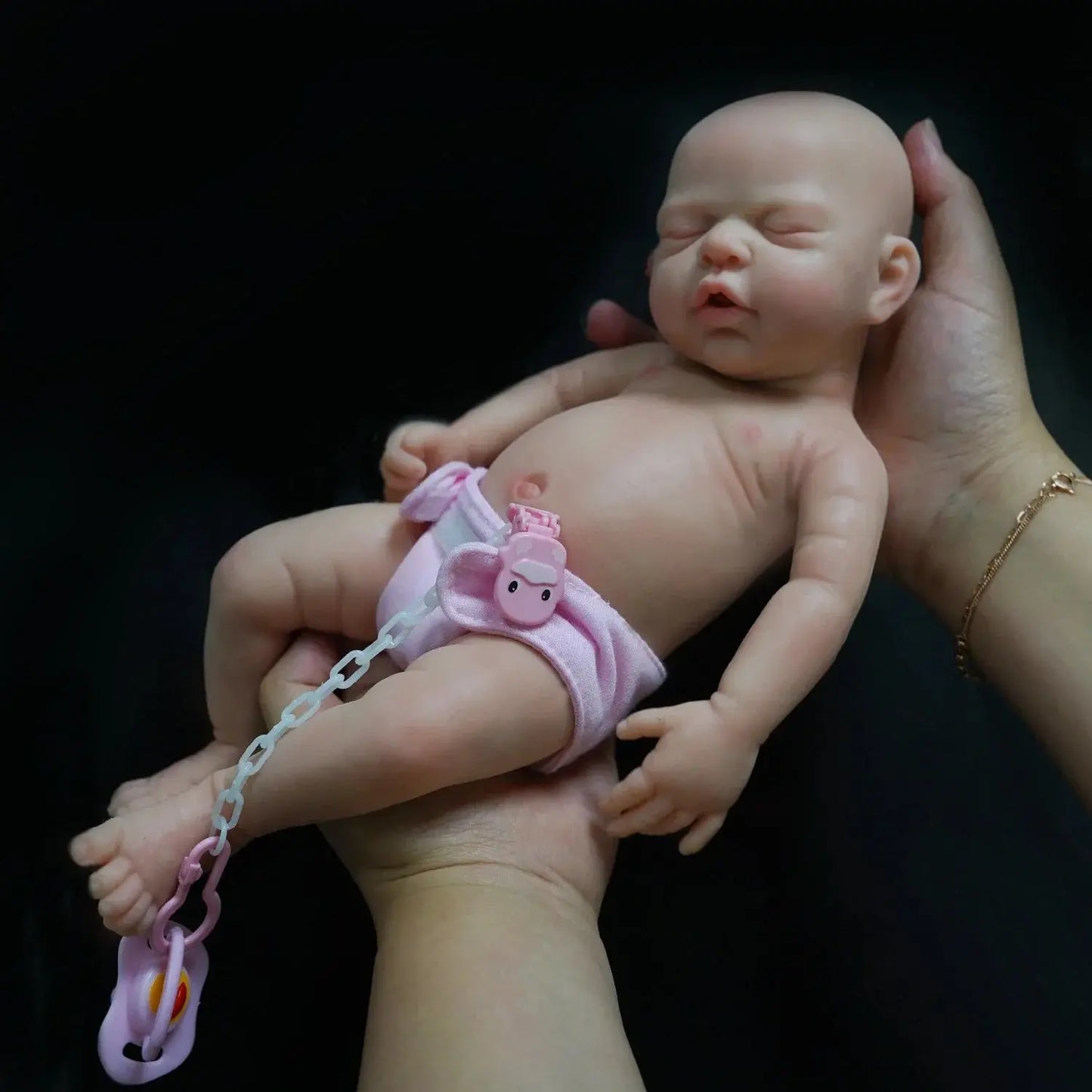12" Micro Preemie Full Body Silicone Reborn Baby Dolls Realistic-Newborn Baby Dolls Girl That Look Real Sleeping Baby Doll lifelikesiliconereborns.com