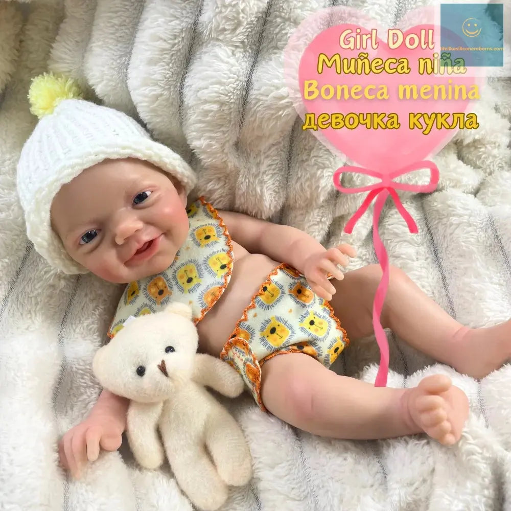 13 Inch Mini Reborn Boy Or Girl Full Silicone Reborn Baby Doll Charlie Washable Body Soft Silicone Doll Birthday Christmas Gift lifelikesiliconereborns.com