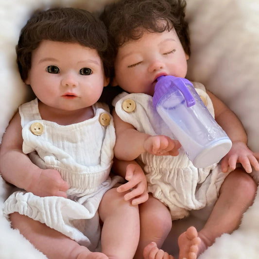 13Inch Silicone Girl&Boy Reborn Dolls Can Drink&Wet Full Body Soft Solid Silicone Newborn Baby Doll Toys silicone real cuerpo lifelikesiliconereborns.com