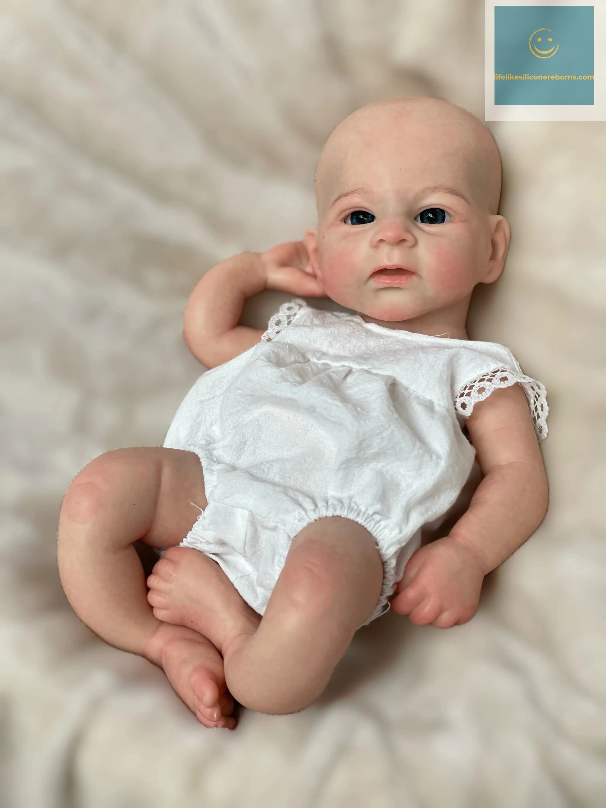 13Inch Vivienne&Elijha All Silicone Reborn Doll Painted/Unpainted Full Body Silicone Newborn Baby Dolls Reborn Corpo De Silicone lifelikesiliconereborns.com