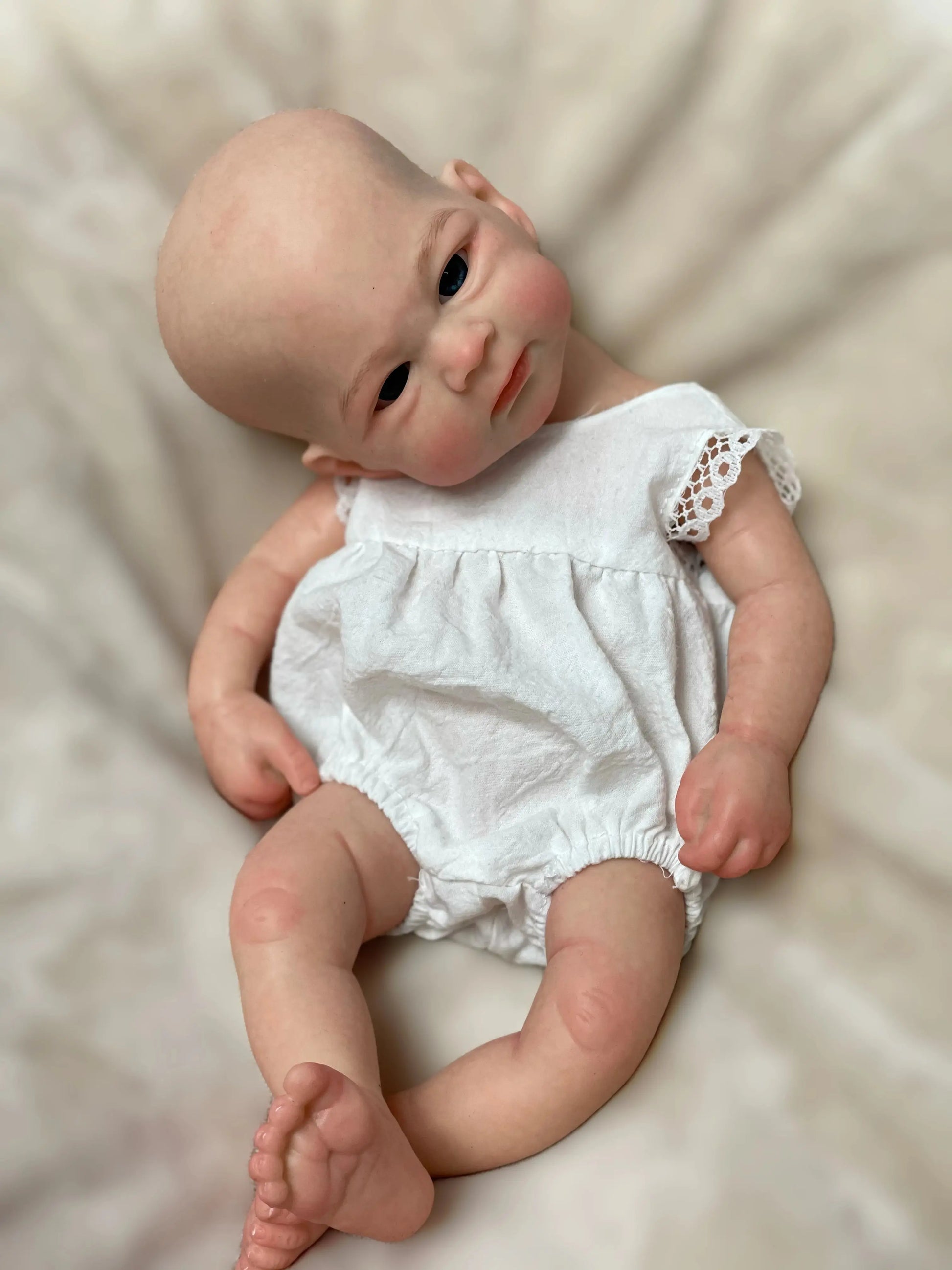 13Inch Vivienne&Elijha All Silicone Reborn Doll Painted/Unpainted Full Body Silicone Newborn Baby Dolls Reborn Corpo De Silicone lifelikesiliconereborns.com