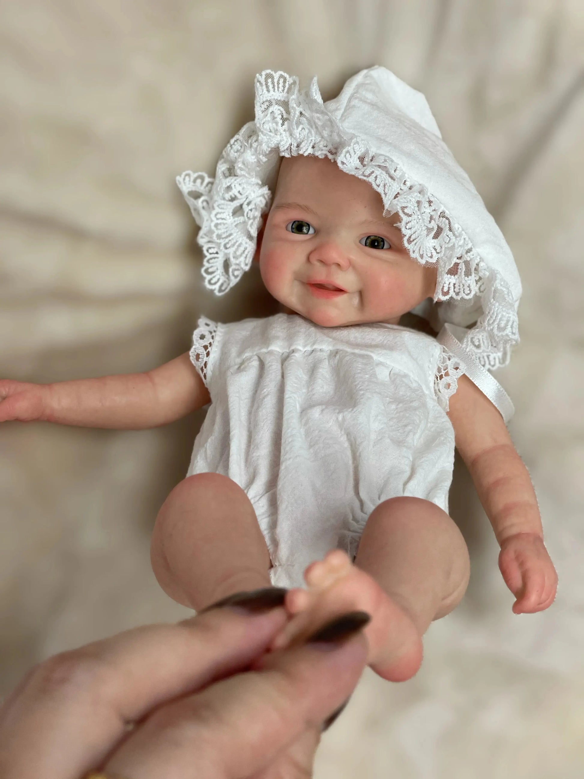 13Inch Vivienne&Elijha All Silicone Reborn Doll Painted/Unpainted Full Body Silicone Newborn Baby Dolls Reborn Corpo De Silicone lifelikesiliconereborns.com