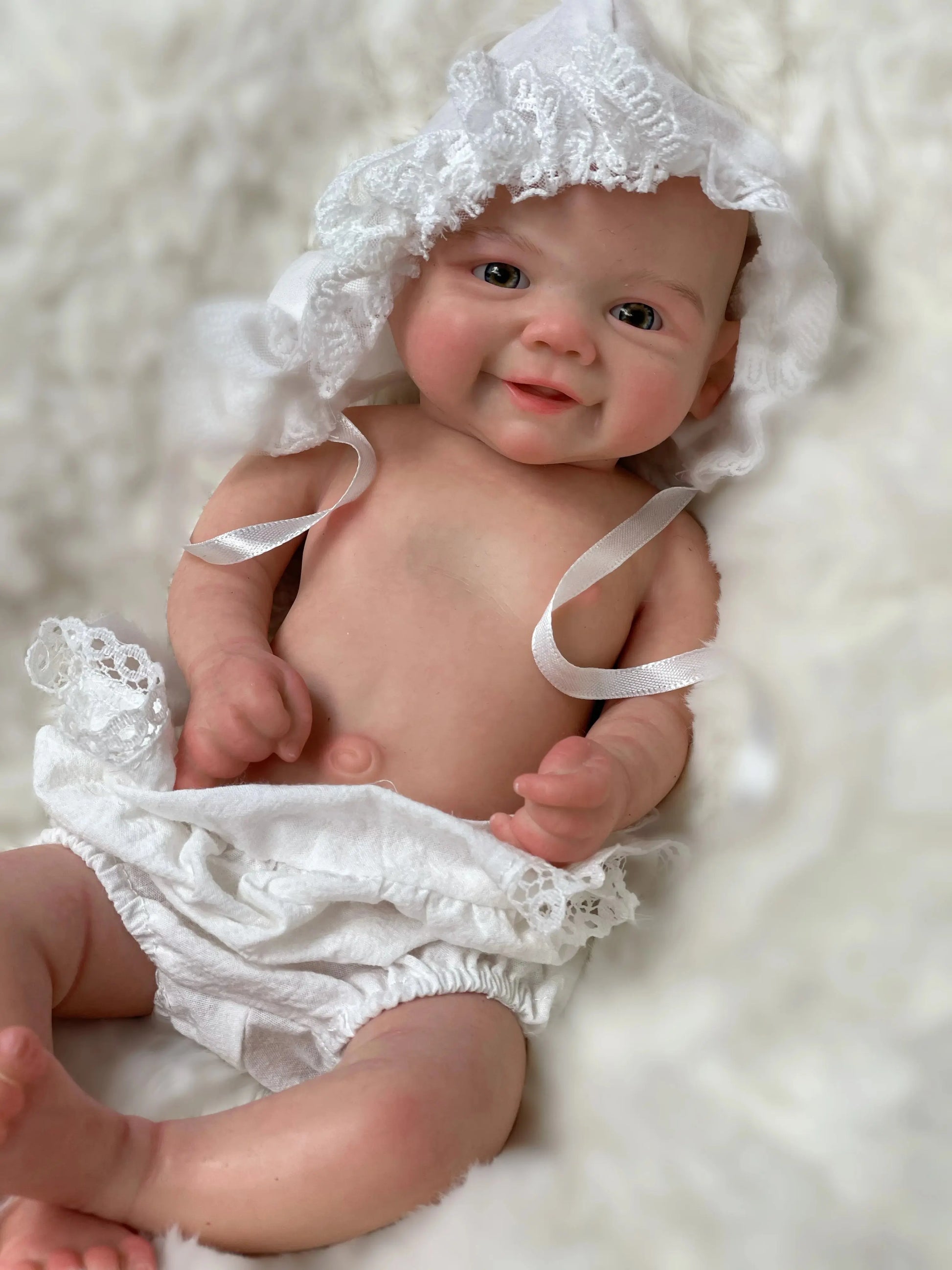 13Inch Vivienne&Elijha All Silicone Reborn Doll Painted/Unpainted Full Body Silicone Newborn Baby Dolls Reborn Corpo De Silicone lifelikesiliconereborns.com