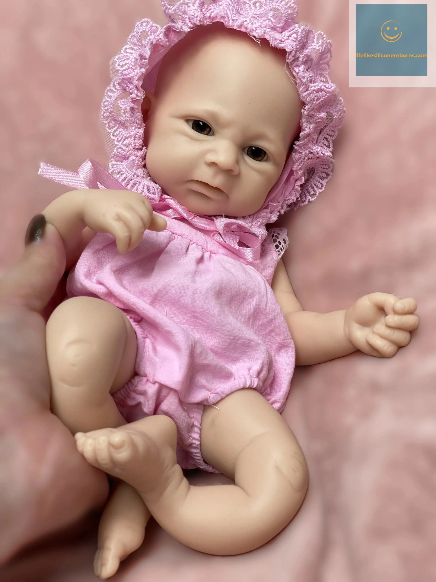 13Inch Vivienne&Elijha All Silicone Reborn Doll Painted/Unpainted Full Body Silicone Newborn Baby Dolls Reborn Corpo De Silicone lifelikesiliconereborns.com