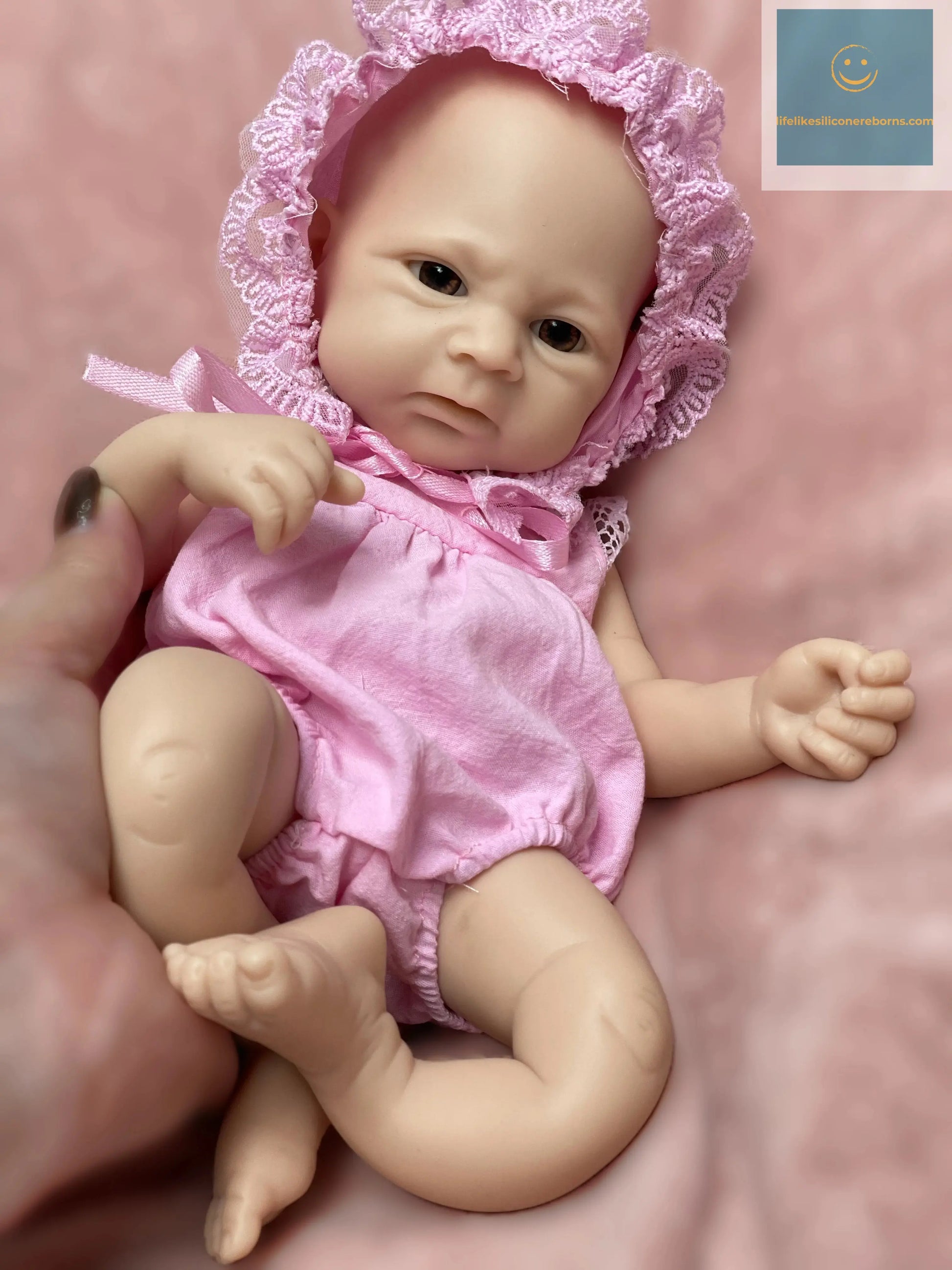 13Inch Vivienne&Elijha All Silicone Reborn Doll Painted/Unpainted Full Body Silicone Newborn Baby Dolls Reborn Corpo De Silicone lifelikesiliconereborns.com