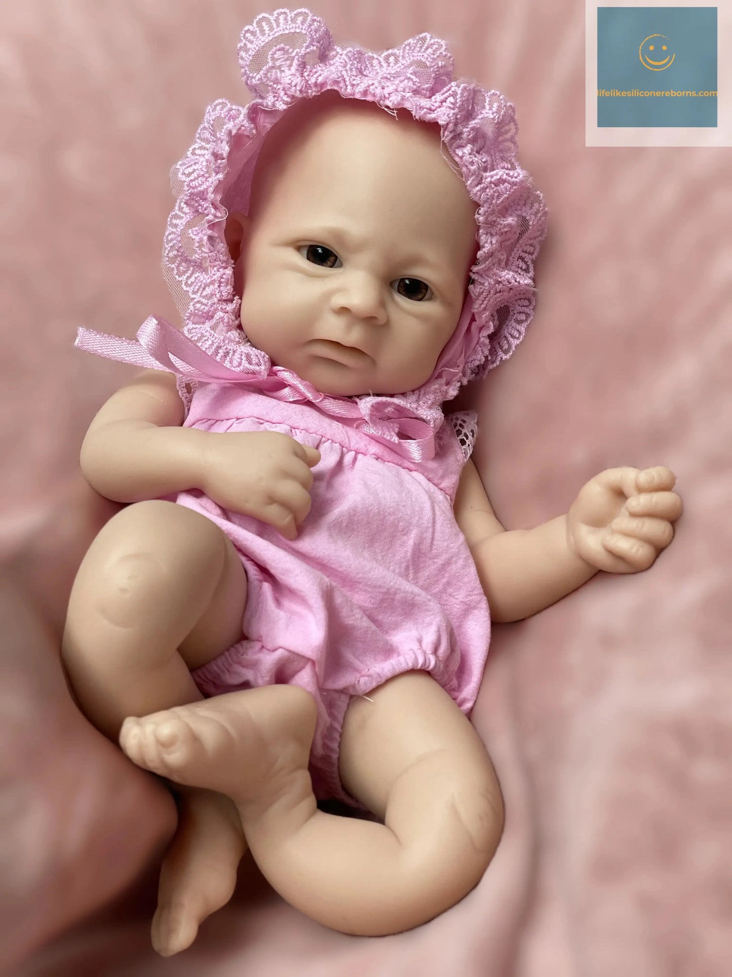 13Inch Vivienne&Elijha All Silicone Reborn Doll Painted/Unpainted Full Body Silicone Newborn Baby Dolls Reborn Corpo De Silicone lifelikesiliconereborns.com